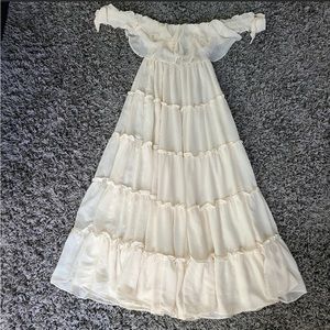 lulus off the shoulder dress